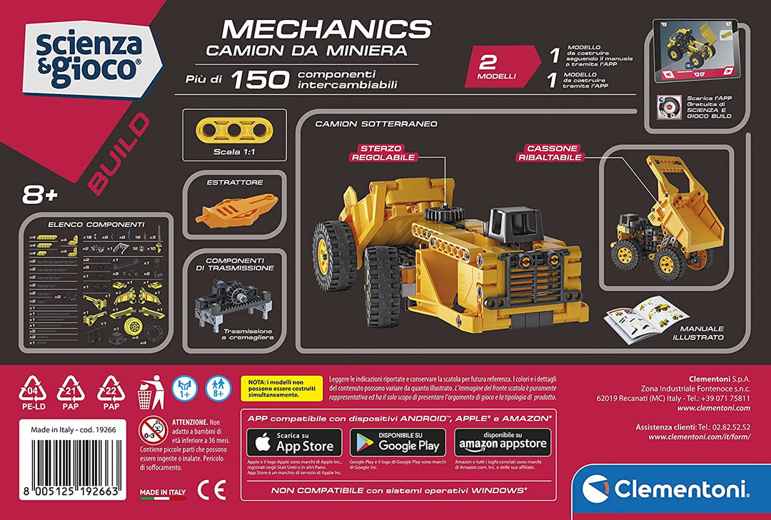 Construccion Tipo Lego 2 Camiones Mineros STEM