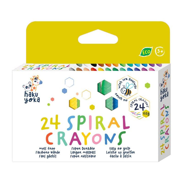Caja De 24 Crayones Texturizados
