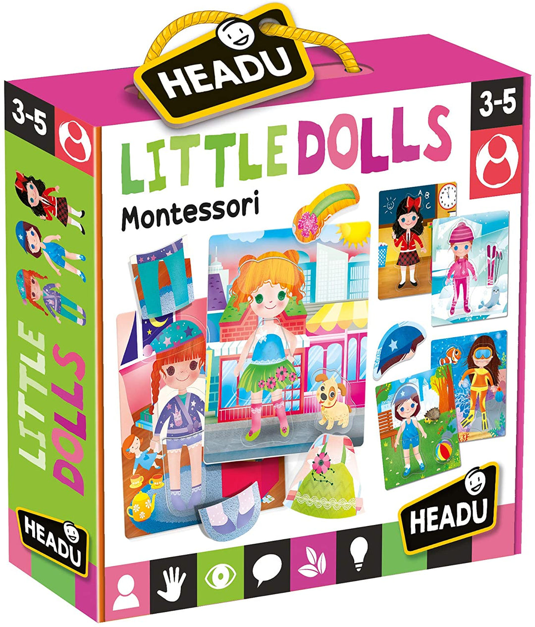 Juego Montessori Muñecas Para Vestir