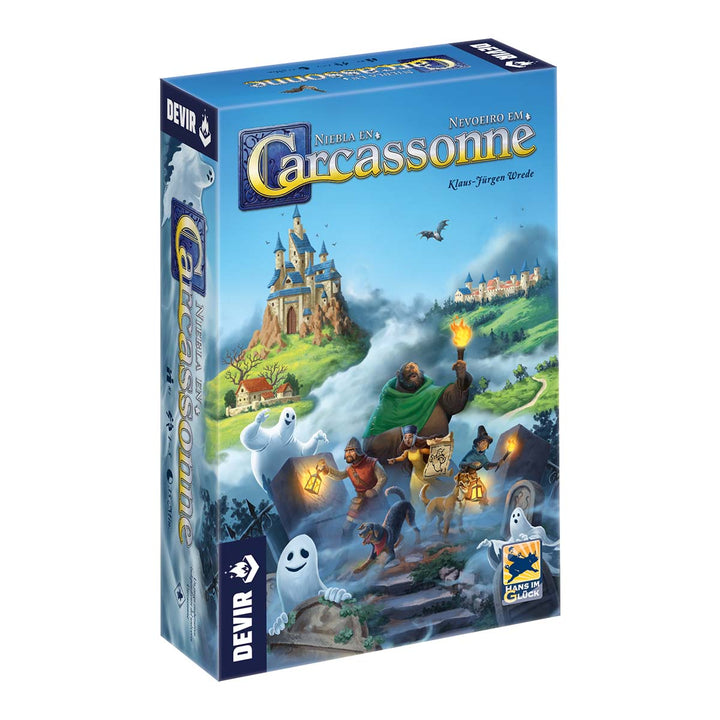 Juego De Mesa Niebla En Carcassonne Niños Adultos