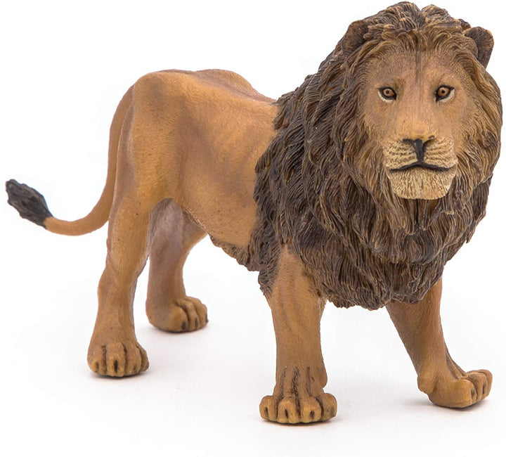 Figura Animales León Pintado a Mano