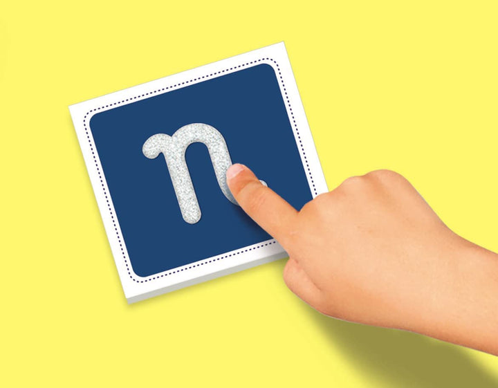 Juego Montessori Letras Táctiles Para Niños