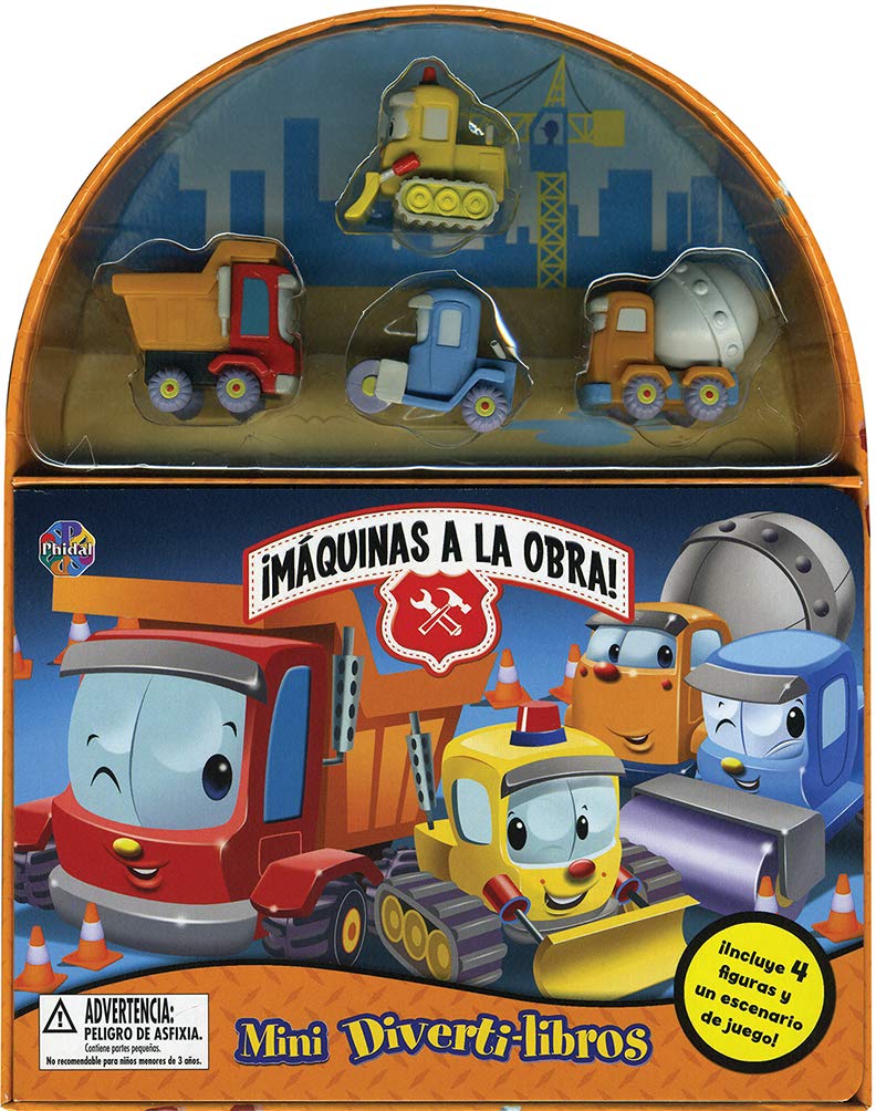 Libro y Juego 2 En 1 Maquinas A La Obra