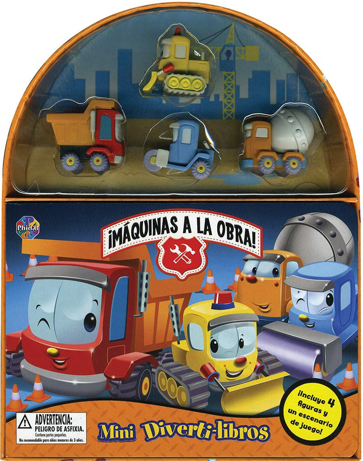 Libro y Juego 2 En 1 Maquinas A La Obra