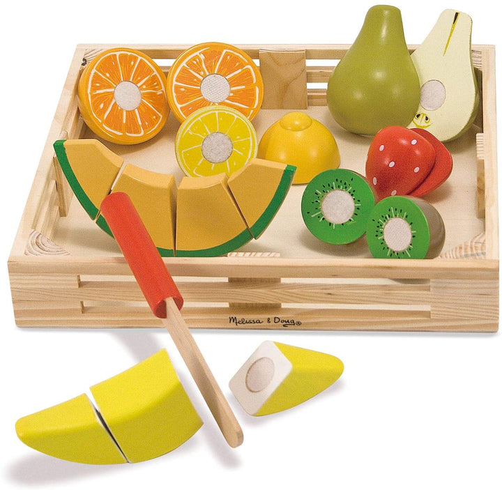 Frutas en Madera para Cortar