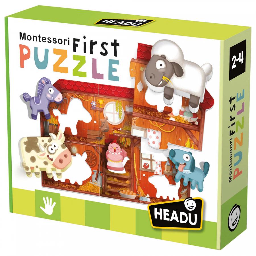 Juego Montessori Rompecabezas La Granja