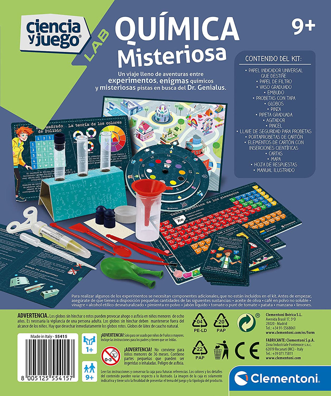 Experimentos Quimica y Reacciones Ciencia STEM