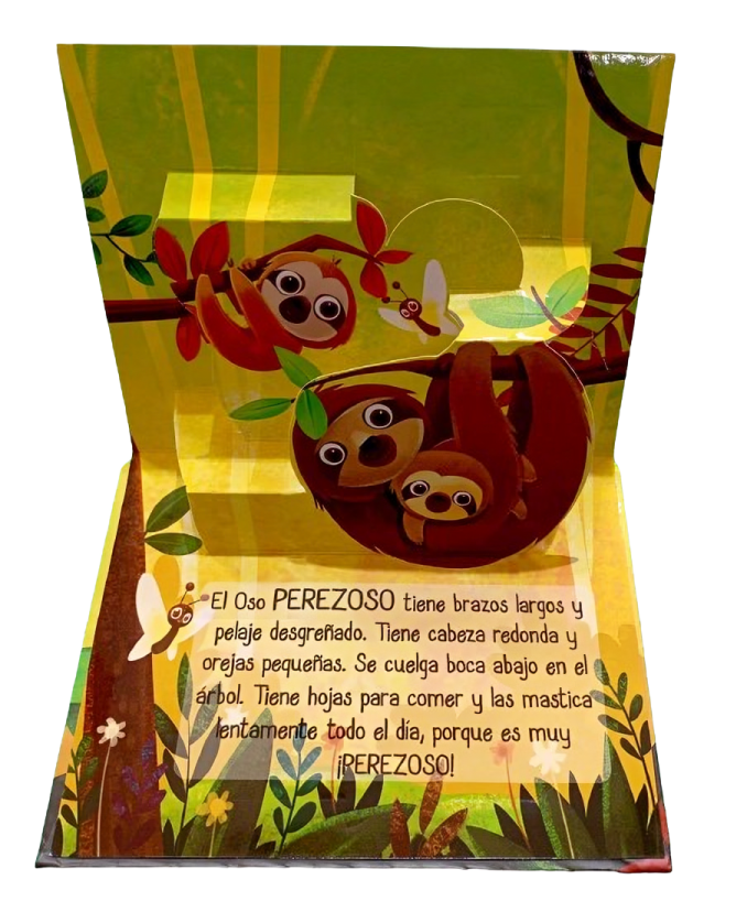 Libro Pop Up La Jungla