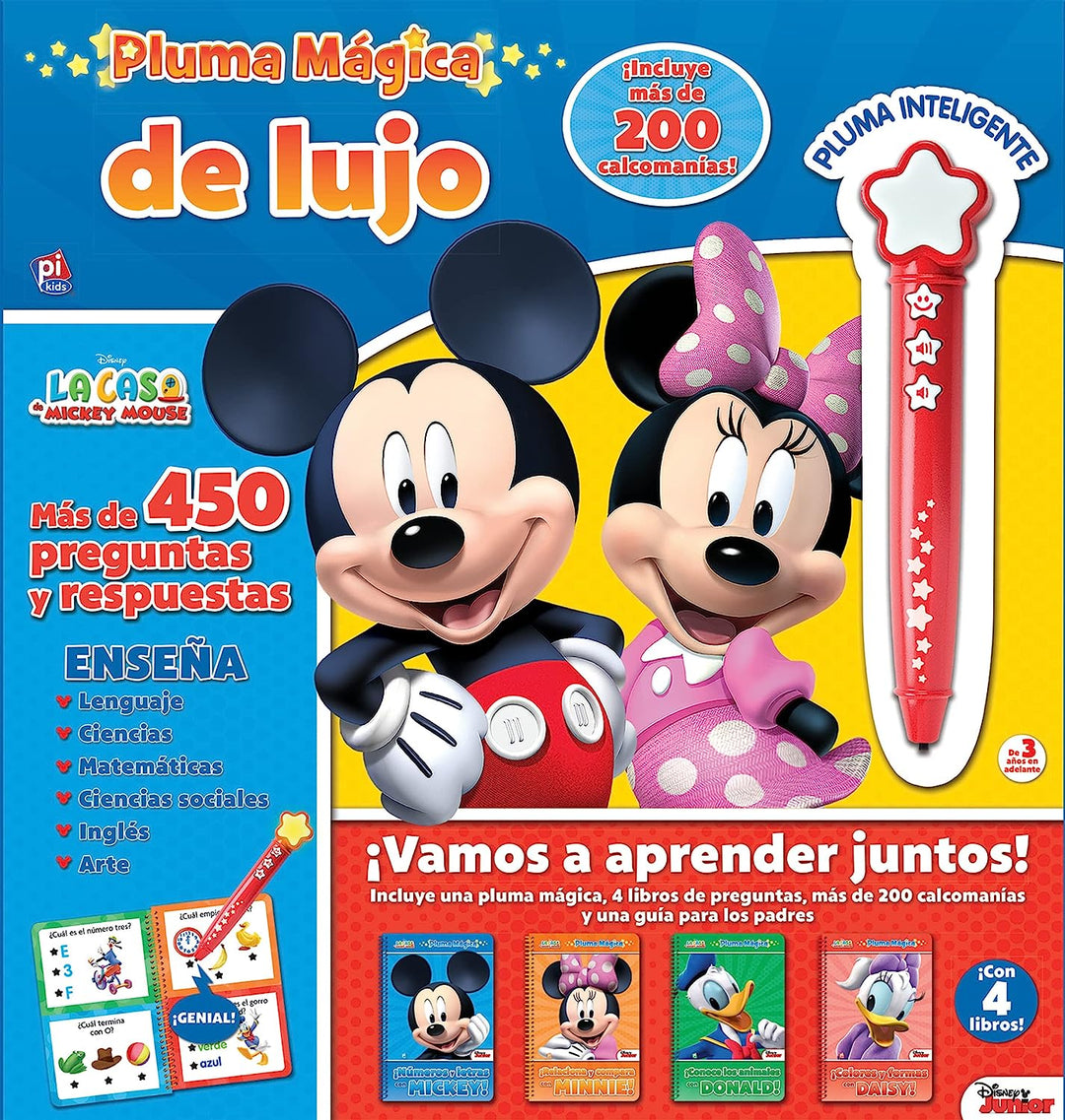 Set De Libros Interactivos Micky Y Sus Amigos