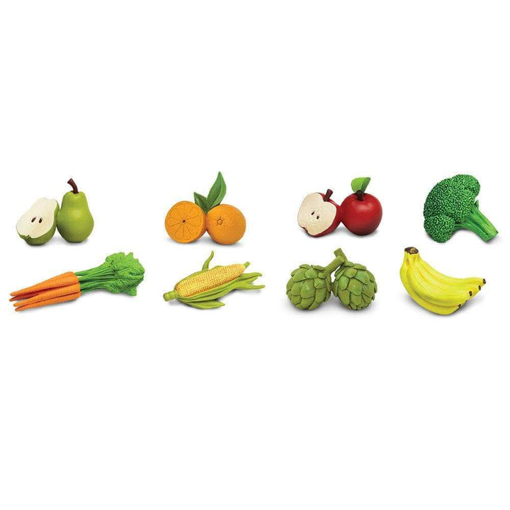 Tubos Frutas Y Verduras Pintado a Mano