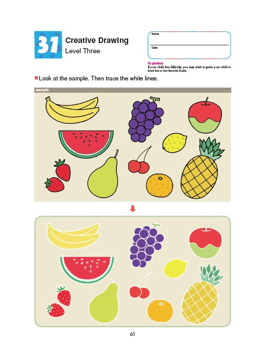 Libro kumon: Thinking Skills pre k-up: Creativity para niños