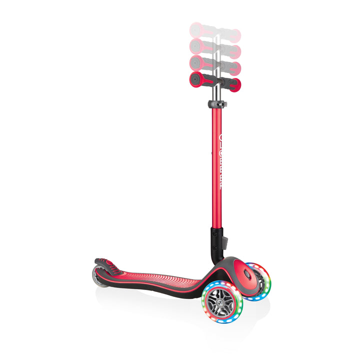 Patineta Elite Deluxe Roja con Luces