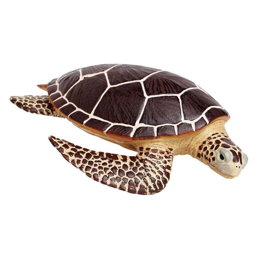 Figura Animales Tortuga Marina Pintado a Mano