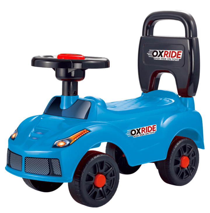 Montable Carro Azul Para Niños Niñas