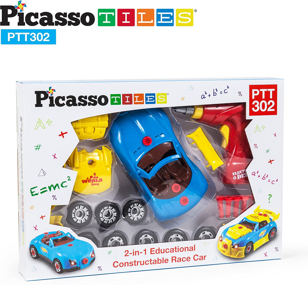Carros Para Construir 6 En 1 Taladro Luces