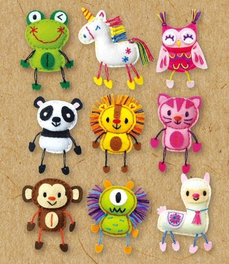 Set De Arte Y Manualidades Mini Llama Tejido