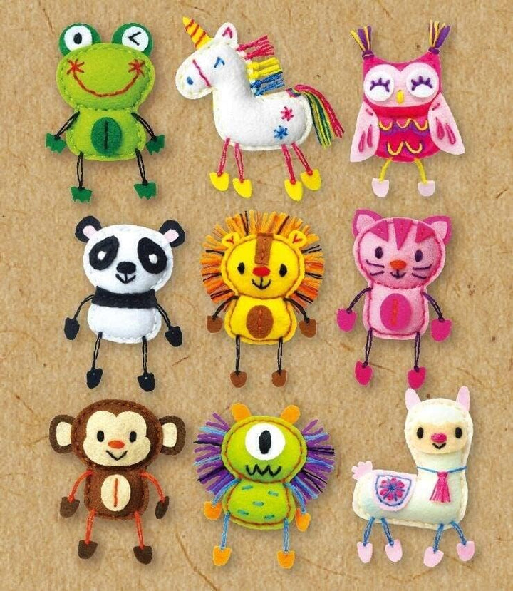 Set De Arte Y Manualidades Mini Llama Tejido