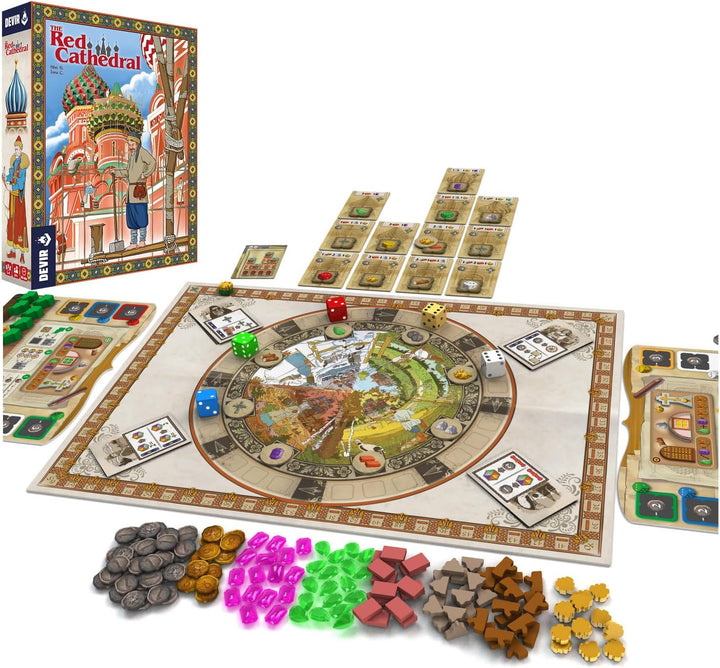 Juego de Mesa La Catedral Roja Familiar