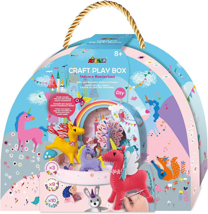 Set De Arte Y Manualidades Unicornios Tejidos