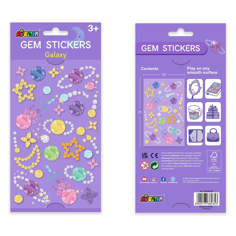 Set De Arte y Manualidades Gemas Para Decorar Galaxy
