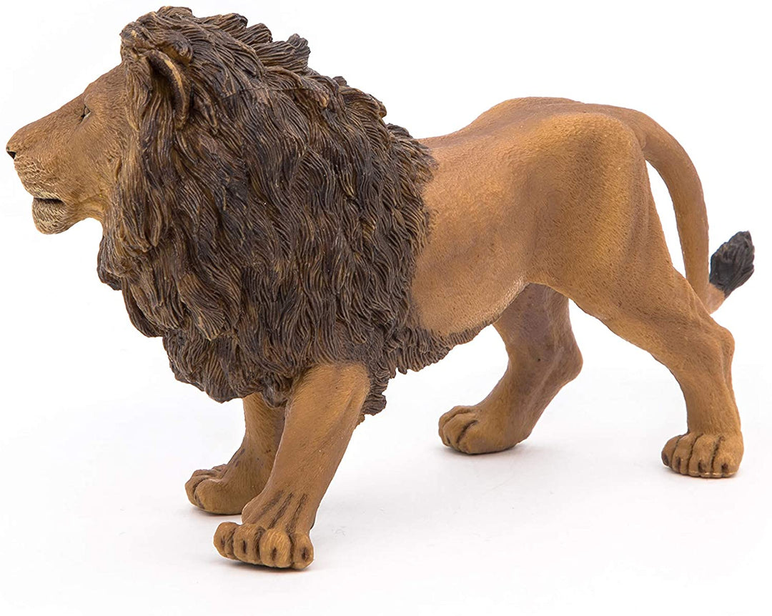 Figura Animales León Pintado a Mano