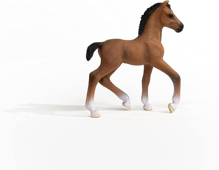 Figura Animales Potro Oldenburger  Pintado A Mano