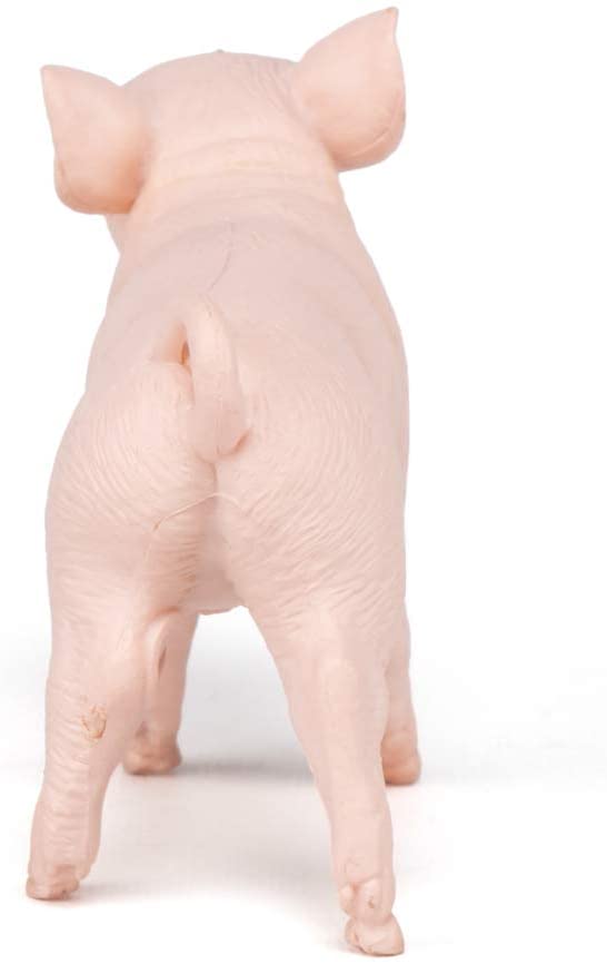 Figura Animales Cerdito Pintado a Mano