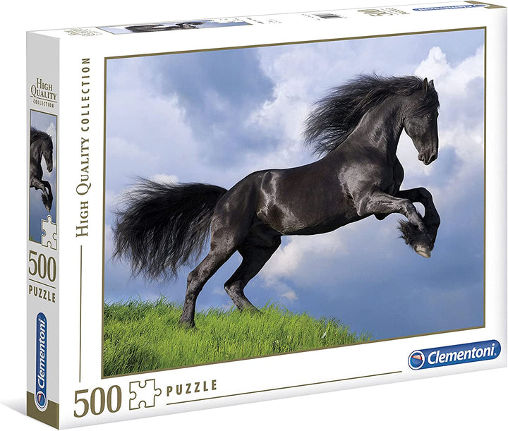 Rompecabezas 500 Piezas Caballo Negro
