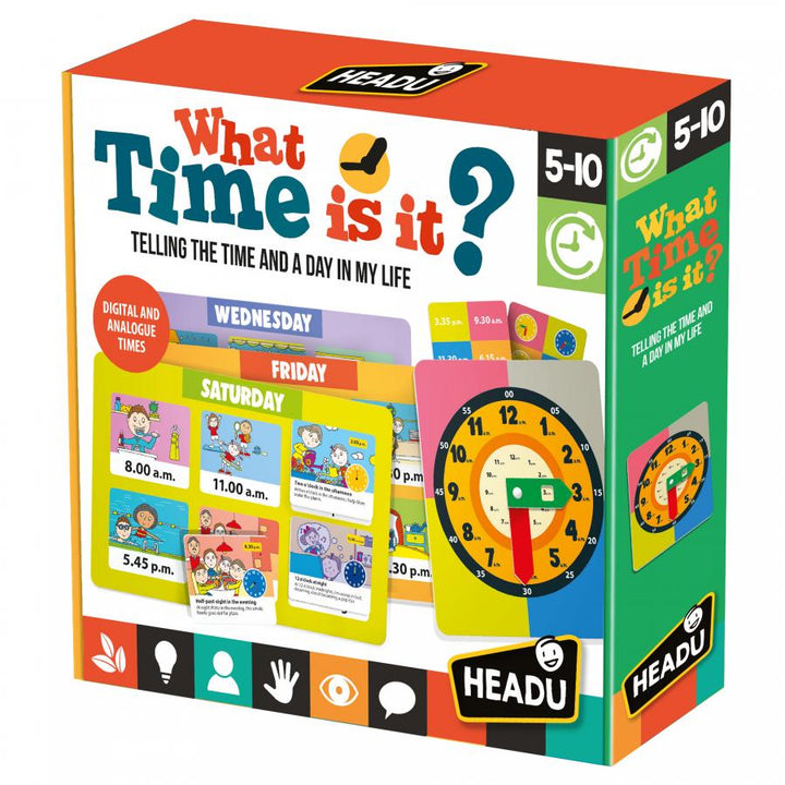 Juego Didactico Bingo Que Hora Es