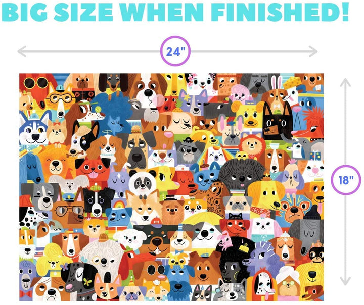 Rompecabezas 500 Piezas Lots Of Dogs