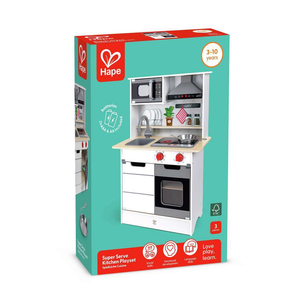 Cocina en Madera Luces y Sonidos