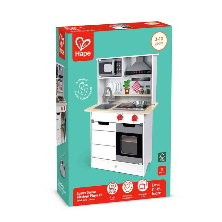 Cocina en Madera Luces y Sonidos