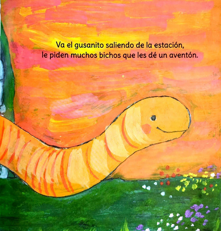 Libro El Viaje Del Gusanito Amalia Low