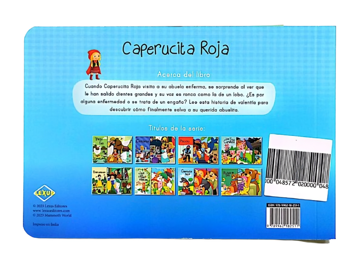 Libro Troquelado Caperucita Roja