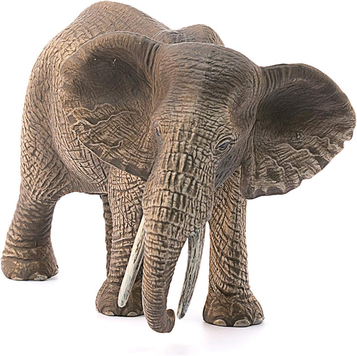 Figura Animales Elefante Africano Hembra Pintado A Mano