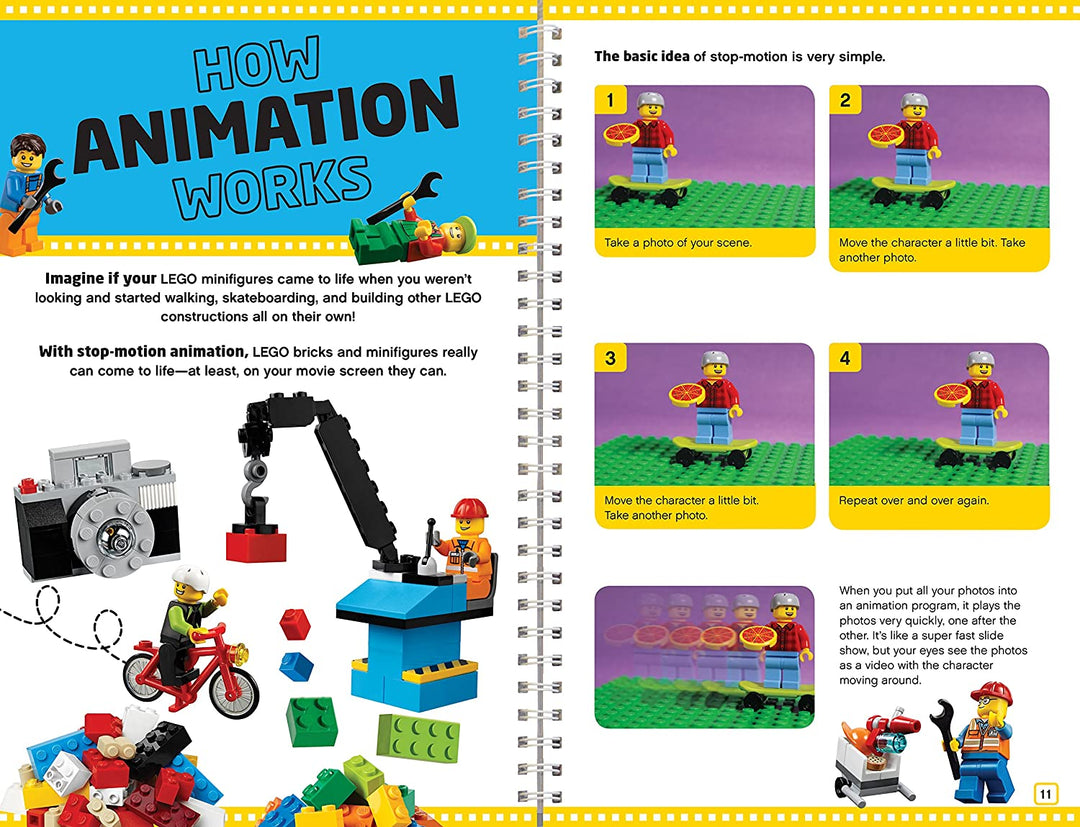 Libro Lego Crea Tu Propia Película