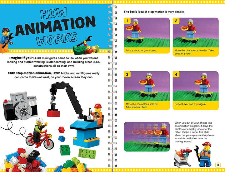 Libro Lego Crea Tu Propia Película