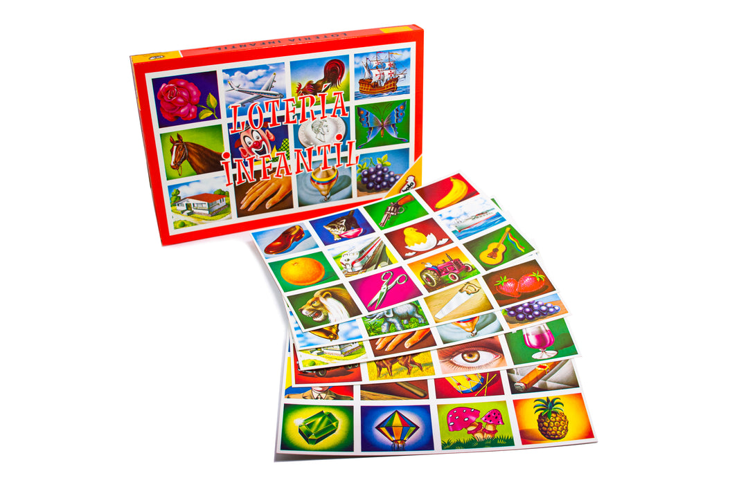 Loteria Infantil Didactica Vocabulario