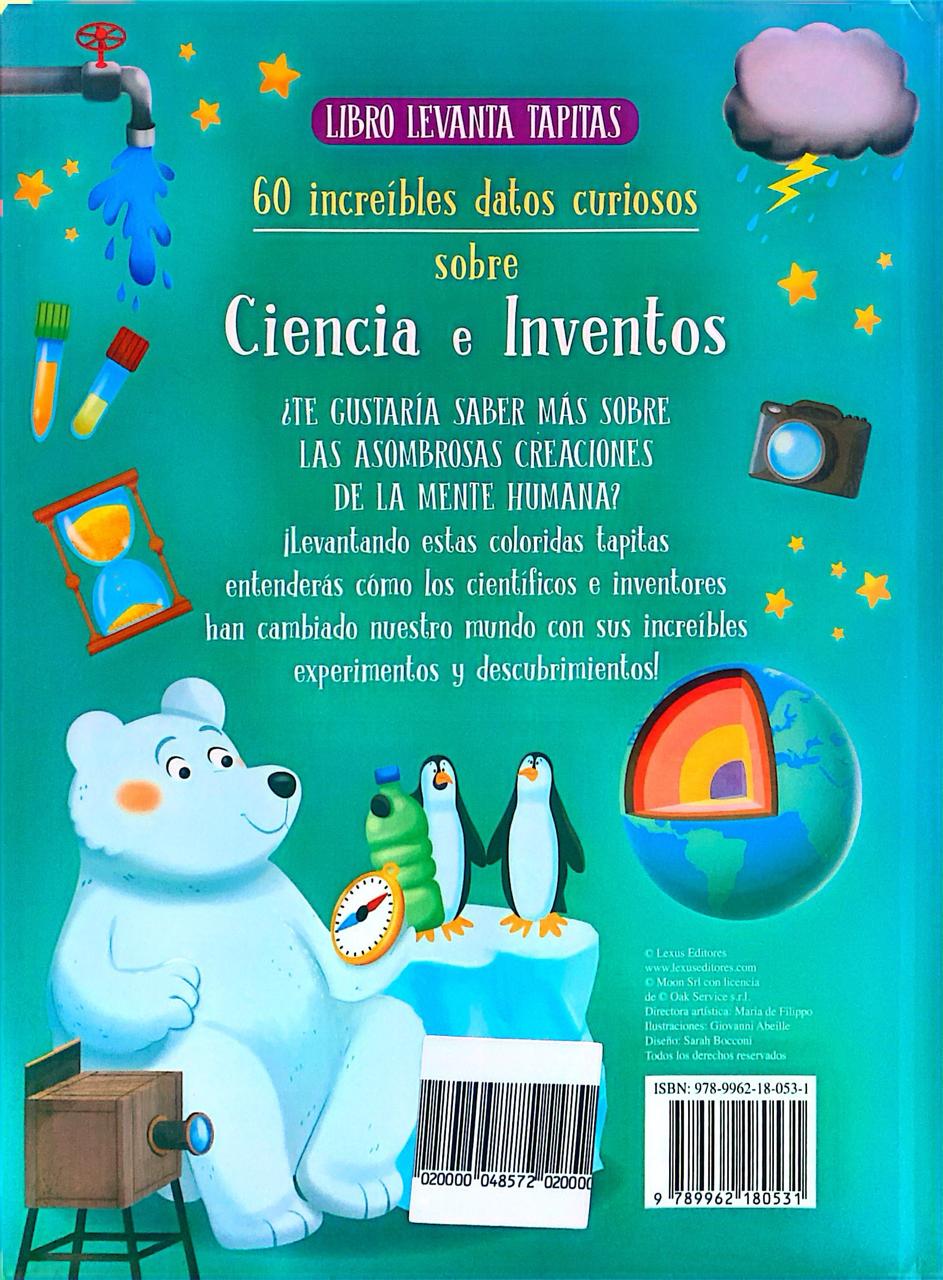 Libro Curiosidades Ciencia E Inventos Levanta Solapas