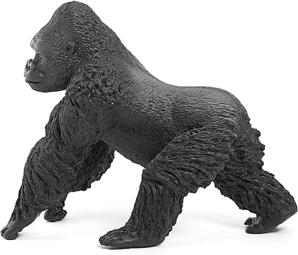 Figura Animales Gorila Macho Pintado A Mano