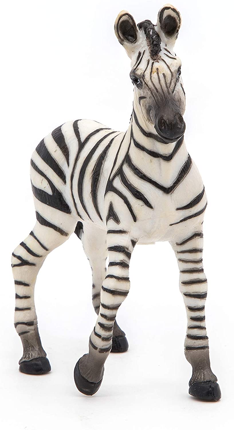 Figura Animales Cebra Pintada a Mano