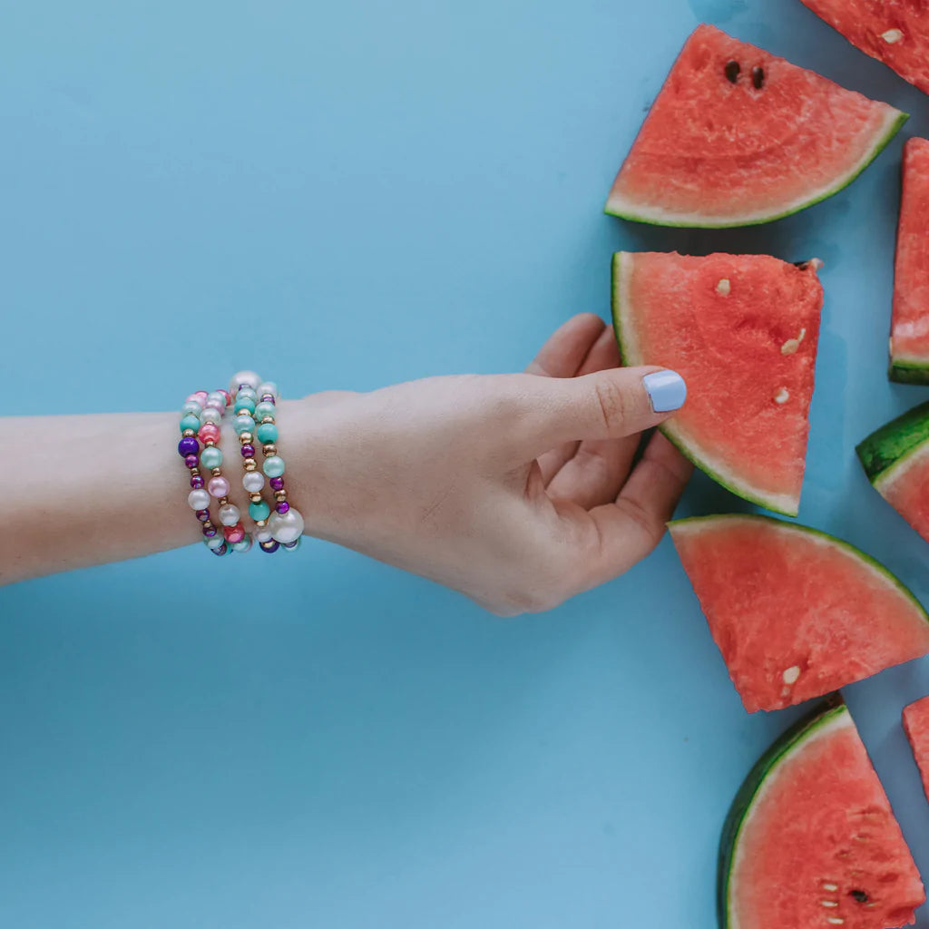 Fabrica De Pulseras Perlas Colores