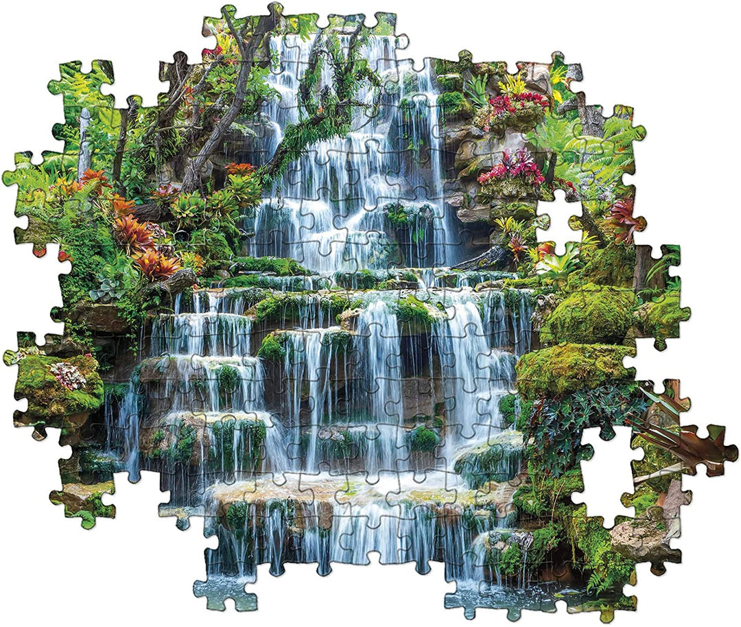 Rompecabezas 500 Piezas Cascada Natural Relajación Clementon