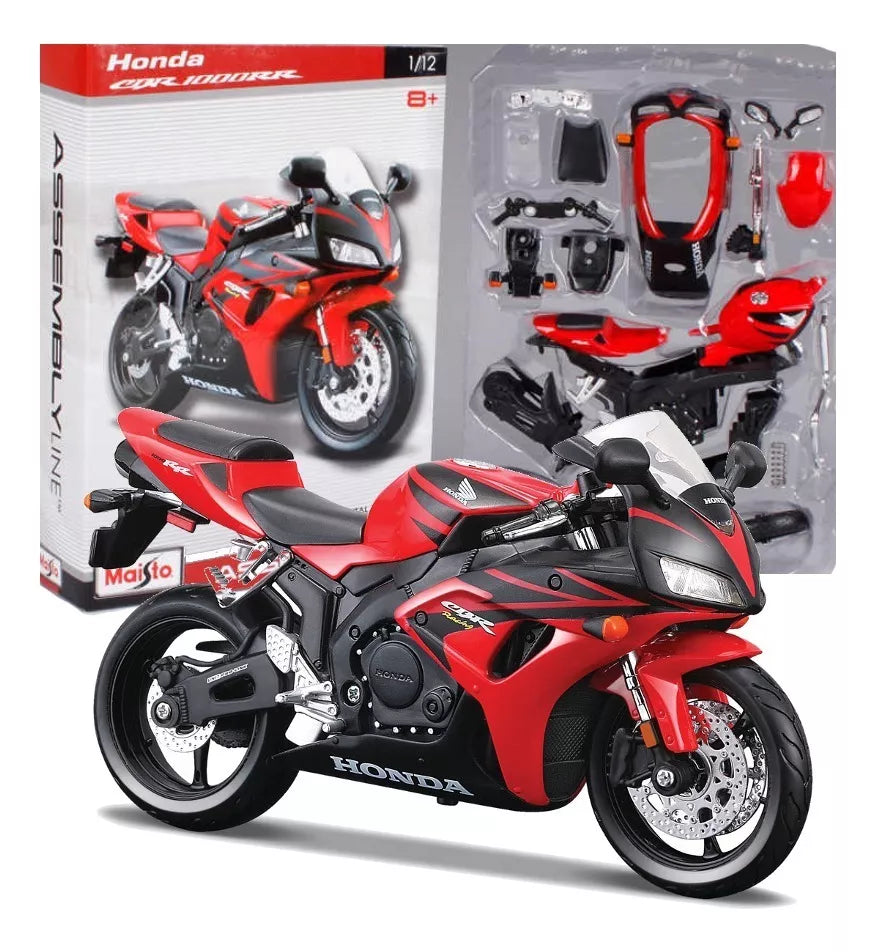 Moto A Escala 1/12 Honda Cbr 1000rr Coleccionable Para Armar