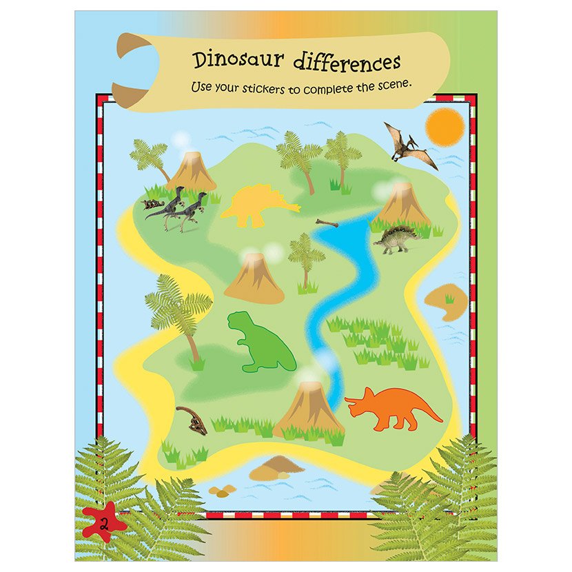 Libro De Actividades Stickers Para Niños
