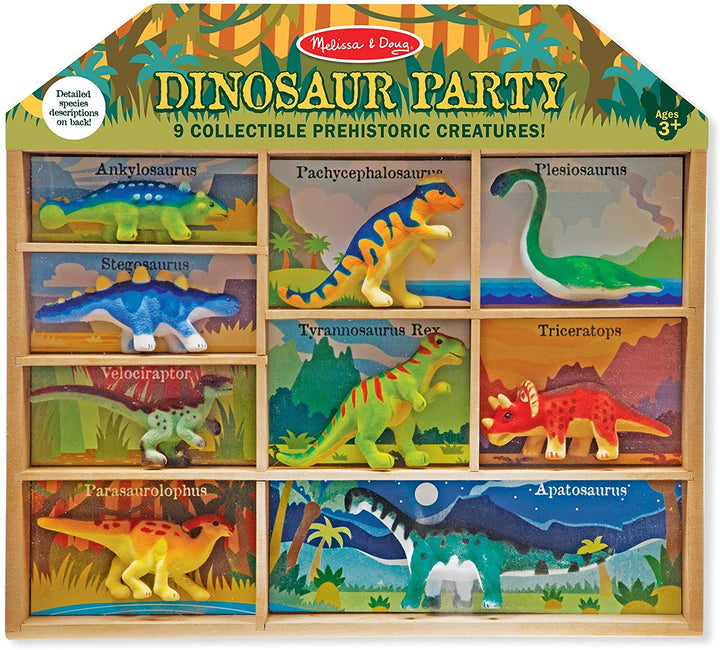 Set De Dinosaurios Coleccionables