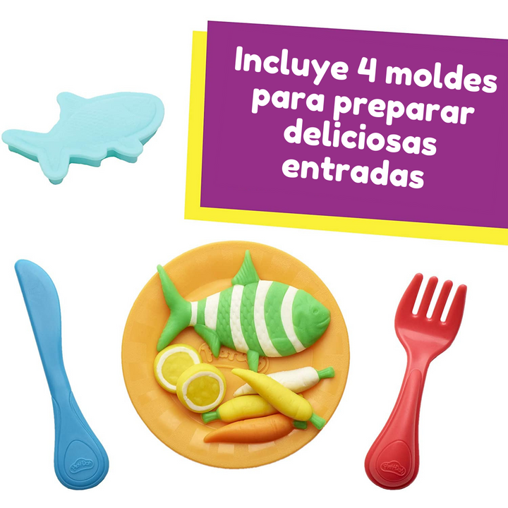 Set De Plastilina Kitchen Creations Con Sonidos