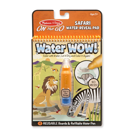 Libro para Pintar con Agua Safari