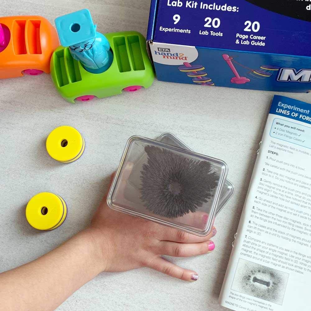 Experimento STEM Ciencia Magnetica