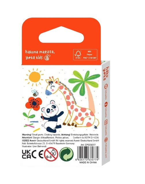 Set Crayones Por 6 Unidades Para Niños